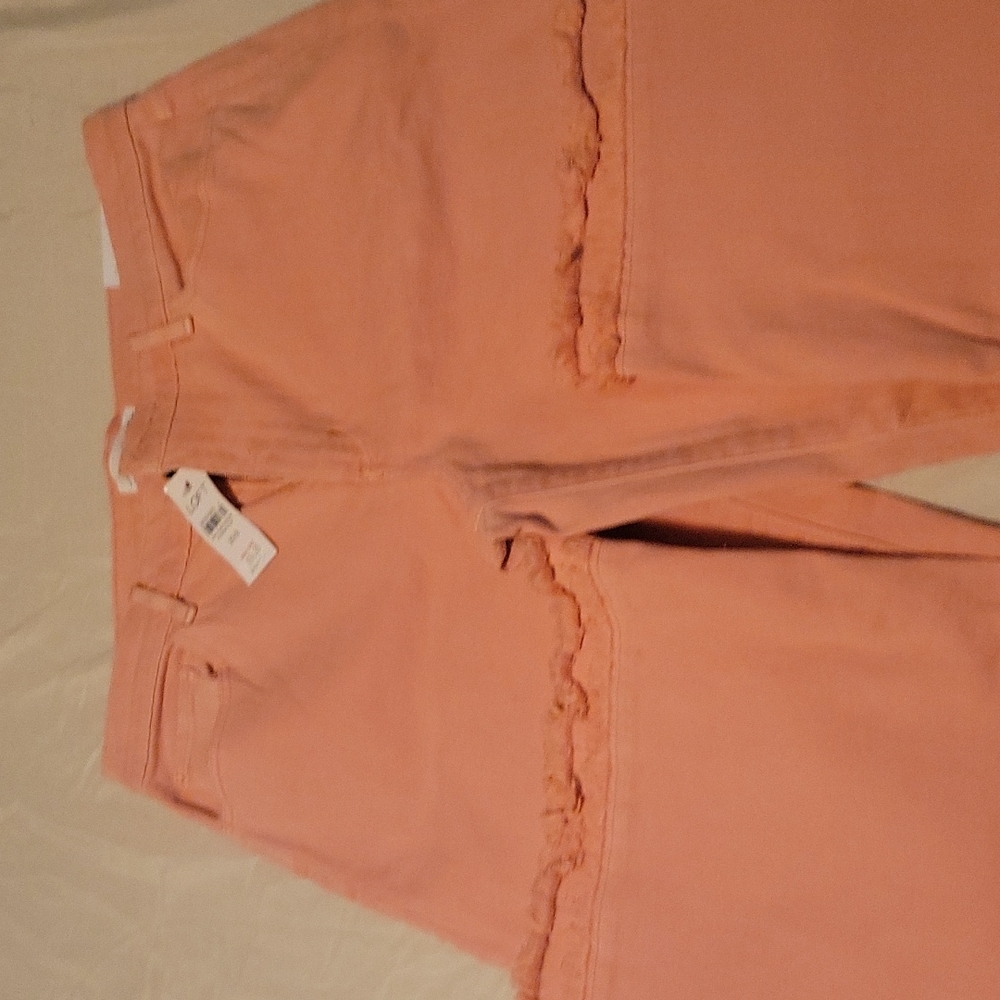 NWT wide leg crop jeans SHERBERT color